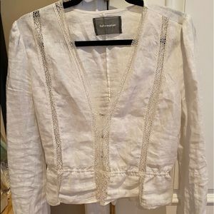 Reformation linen top